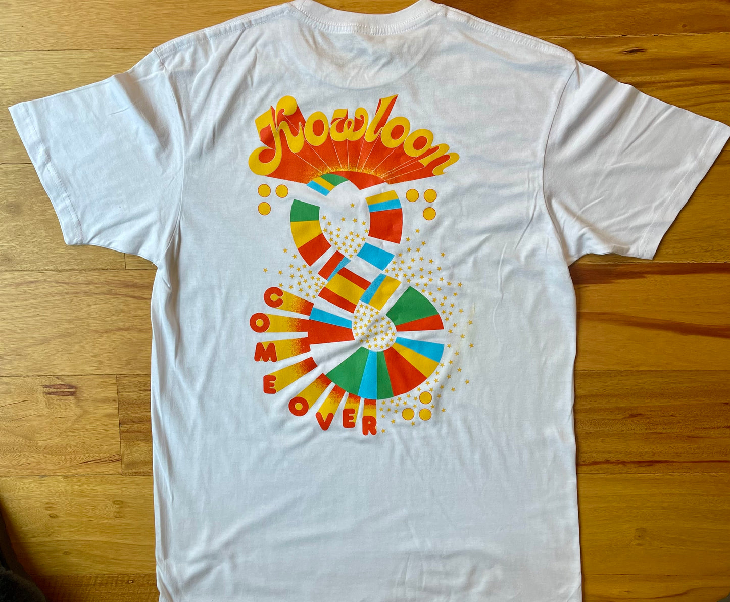 Kowloon / COME OVER / White T-Shirt - Unisex