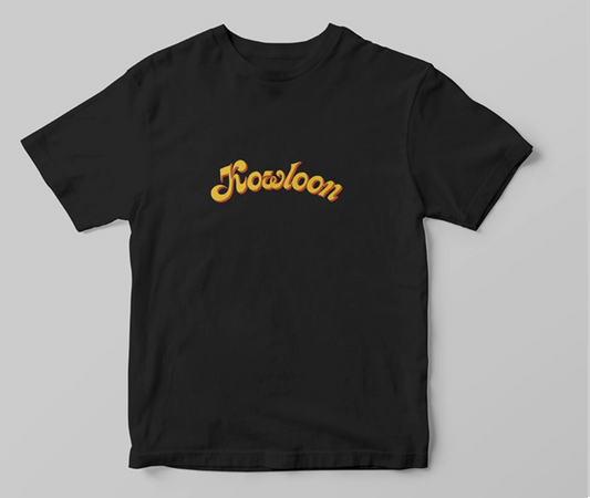 Kowloon / LOGO / Black T-Shirt - Unisex